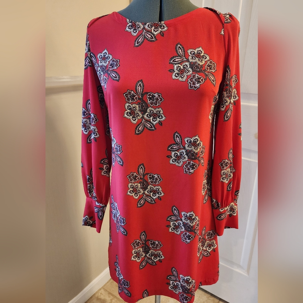 Loft floral sheath dress. 2